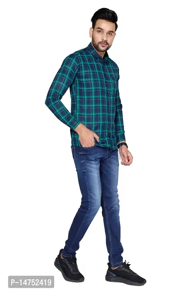 Multicoloured Cotton Casual Shirts For Men-thumb4