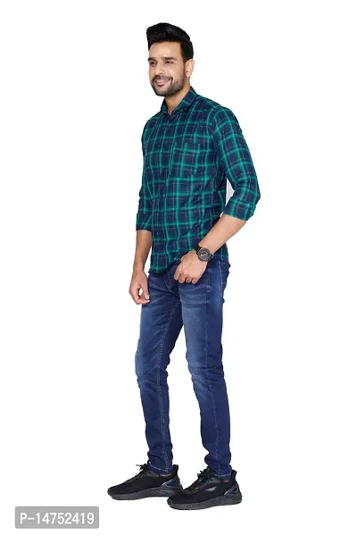 Multicoloured Cotton Casual Shirts For Men-thumb2