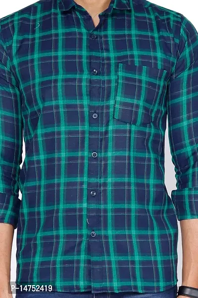 Multicoloured Cotton Casual Shirts For Men-thumb3