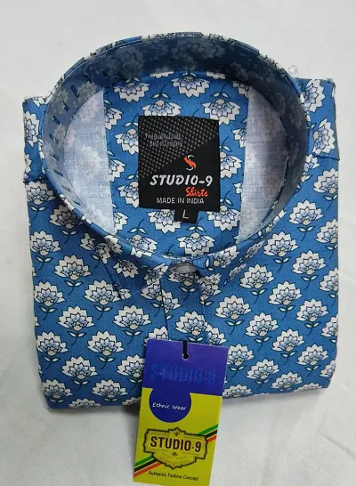 Stylish Blend Casual Shirt for Men