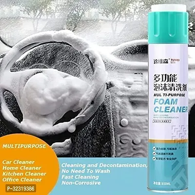 Antson Foaming Car Interior Cleaner Multipurpose Foam Cleaner Spray (650ml Foam Cleaner)-thumb0