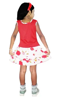 ARADHYA FASHION WORLD Girls Top  Skirt-thumb1