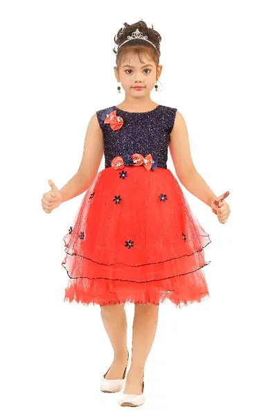 DSJ Baby Girls Midi/Knee Length Festive/Wedding Dress