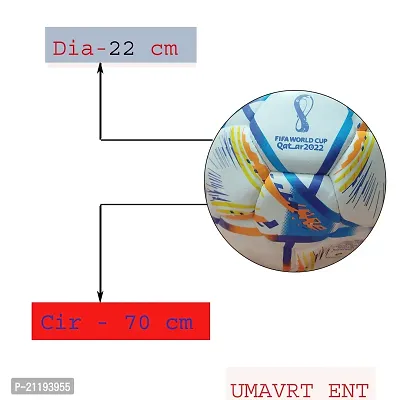 UMAVRT pleasing QATAR  FIFA world cup football WITH FREE PUMP  PIN