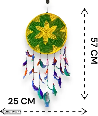 HASTANIRMIT Feather Dream Catcher (22 inch Multicolor)-thumb2