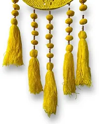 HASTANIRMIT Feather Dream Catcher (22 inch Yellow)-thumb2