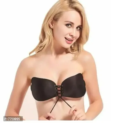 Rainbow Bunny Stick on bra back less strapless 4 sizes-thumb0