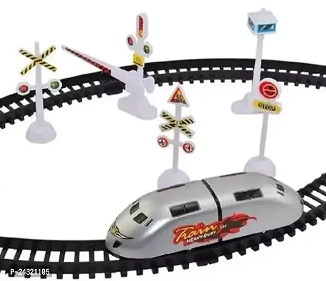 High Speed Metro With Round Track Battery Operated Train-thumb0