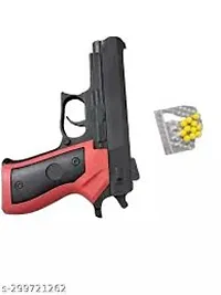 135D Red black Mouser Gun Toy for Boys and girls-thumb1