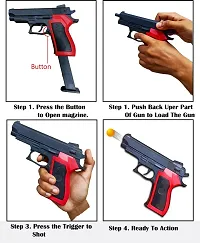 135D Red black Mouser Gun Toy for Boys and girls-thumb4