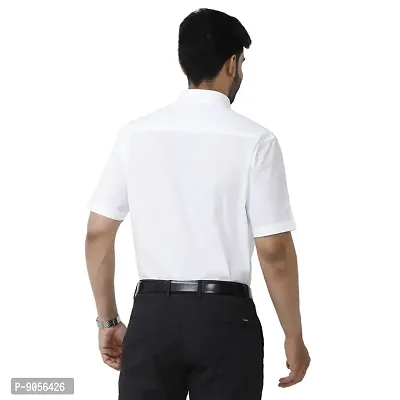UATHAYAM Freedom Cotton Formal Slim Fit Half Sleeve Shirts for Men(Pack of 1)-thumb3