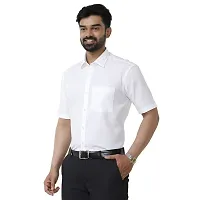 UATHAYAM Freedom Cotton Formal Slim Fit Half Sleeve Shirts for Men(Pack of 1)-thumb1