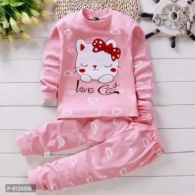 Love Cat Top and Bottom Set