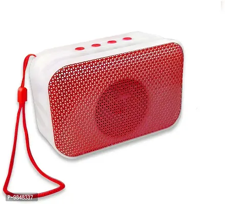 PORTABLE, Dynamic Thunder Sound With High Bass And Mobile Stand Bluetooth Speakernbsp;(Red)-thumb0