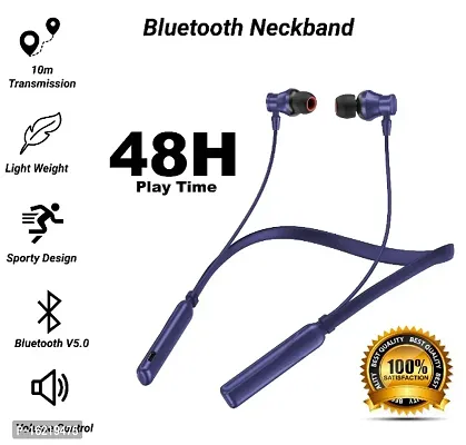 Reborn 48 Hours Backup With Best sound Quality Wireless neckband-thumb0