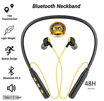 Reborn 48 Hours non-stop battery backup Latest unique oo Premium Design light Weight High Quality Wireless Neckband with mic