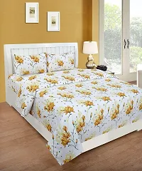 Classic Printed Bedsheet with Pillow Covers-thumb4
