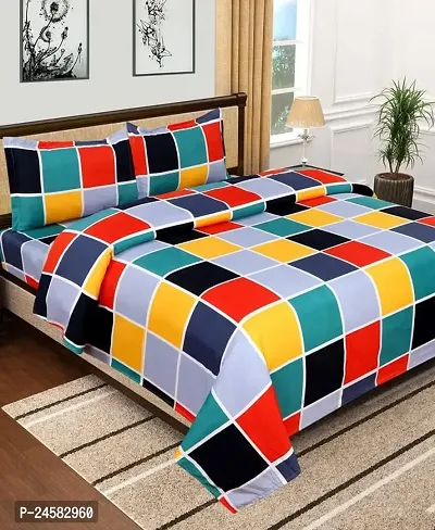 Stylish Double Bedsheet with Pillow Covers