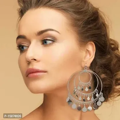 Elegant Alloy Drop Earrings For Women-Pack Of 2-thumb0