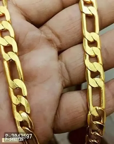 Trendy Gold Plated Mens Chain-thumb0