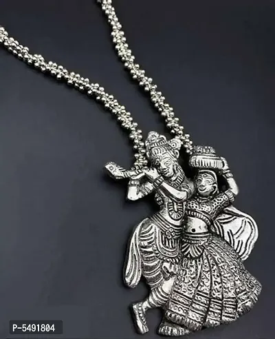 Designer Silver Alloy Jewellery Set-thumb0