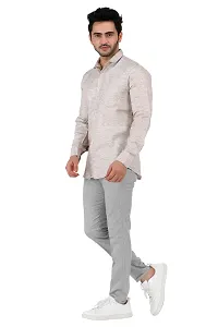 Stylish Cotton Blend Multicoloured Long Sleeves Regular Fit Casual Shirt For For Men-thumb2