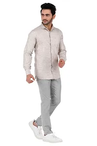 Stylish Cotton Blend Multicoloured Long Sleeves Regular Fit Casual Shirt For For Men-thumb1