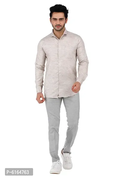 Stylish Cotton Blend Multicoloured Long Sleeves Regular Fit Casual Shirt For For Men-thumb0