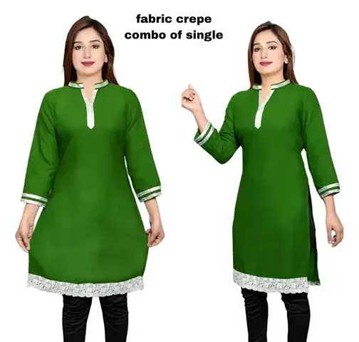 Stylish Stitched Casual Kurti for Women