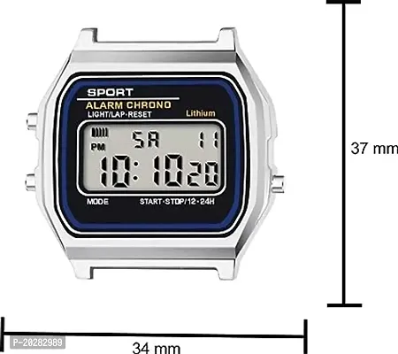 Mens Digital Watch Sports Dual Display Waterproof Electronic Wristwatch -  Jewelry & Accessories - Temu