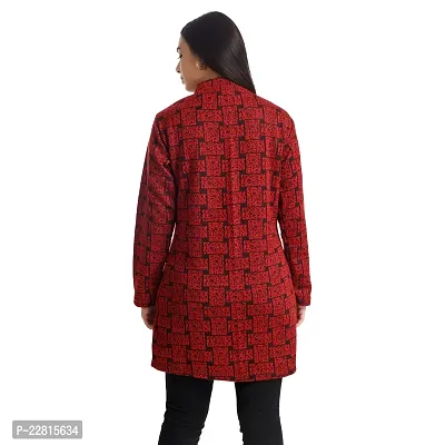 Red Coloured Woolen Sweater-thumb3