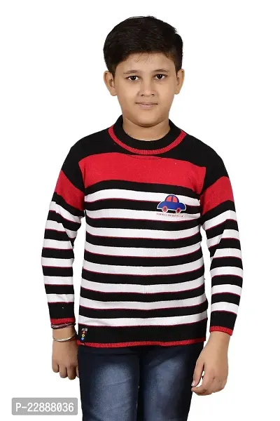 Classic Wool Striped Winter Sweaters for Kids Boys, Pack of 2-thumb4