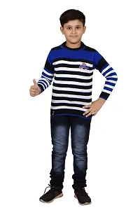 Classic Wool Striped Winter Sweaters for Kids Boys, Pack of 2-thumb3