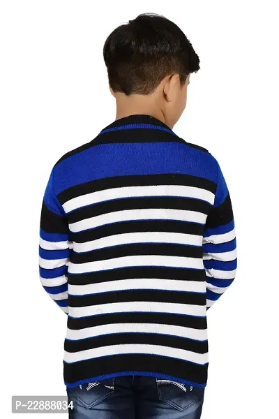 Classic Wool Striped Winter Sweaters for Kids Boys, Pack of 2-thumb2