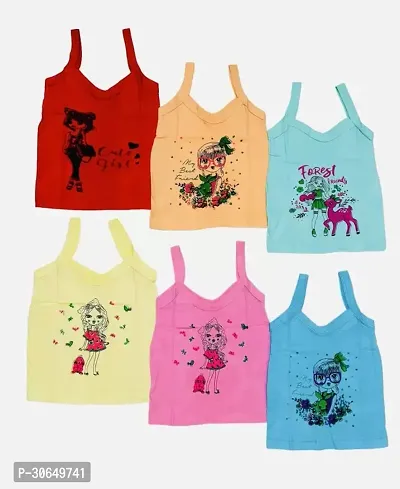 Vest For Baby Boys Pure Cotton  Multicolor Pack of 6