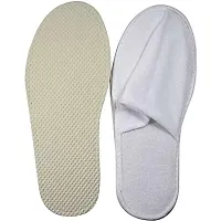 De-Ultimate Pack Of 2 Pair Free Size Close Toe Cloth Disposable Slippers for Home/hotel/spa, Party Guest, Salons, Hotels, Hospitals and Home and Travel Airline For Women-thumb1