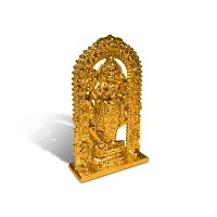 De-Ultimate Golden Ram Lalla Idol Ayodhya Plastic Murti Statue God Stand Car Dashboard/divine Gifts-thumb1