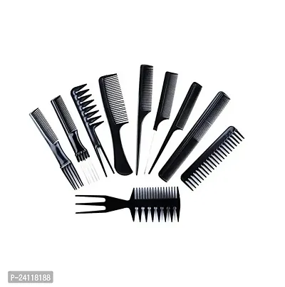 De-Ultimate Combo Of Professional Hair Styling Combs And Scissors Set With Printed Unisex Nylon 2 pcs Hair Cutting Sheet Hairdressing Gown Cape Barber Cloth Makeup Apron-thumb2