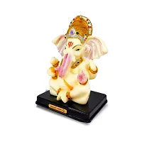 De-Ultimate Shree Lord Ganesha Radium Statues Ganesh Ganpati (Md:2028) Beautiful Idol Showpiece for Home Decoration, Gift Item  Car Dashboard-thumb4