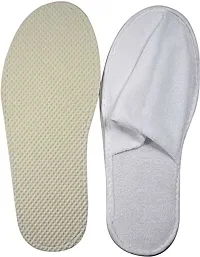 De-Ultimate Pack Of 1 Pair Free Size Close Toe Cloth Disposable Slippers for Home/hotel/spa, Party Guest, Salons, Hotels, Hospitals and Home and Travel Airline For Women-thumb1