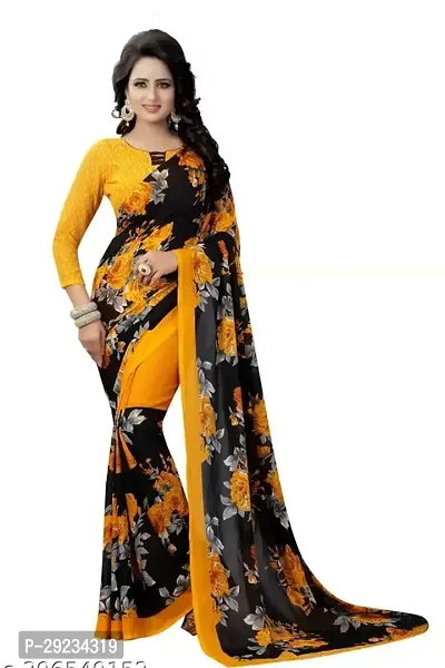 Classic Saree with Blouse piece for Women