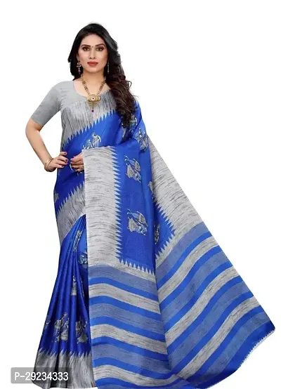 Classic Saree with Blouse piece for Women-thumb0