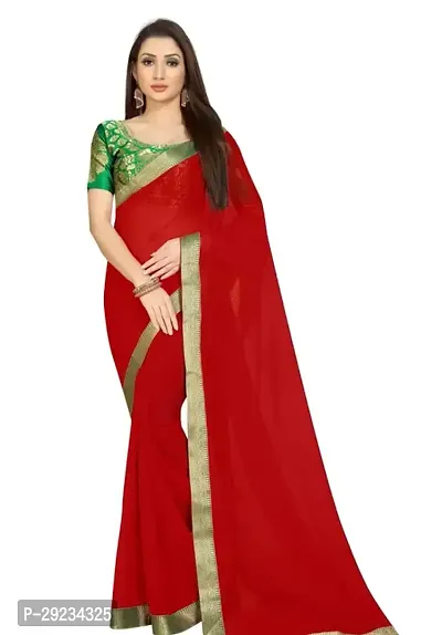 Classic Saree with Blouse piece for Women-thumb0