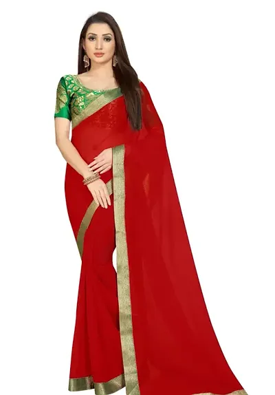 Classic Saree with Blouse piece for Women