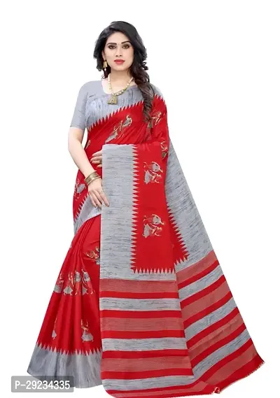 Classic Saree with Blouse piece for Women-thumb0