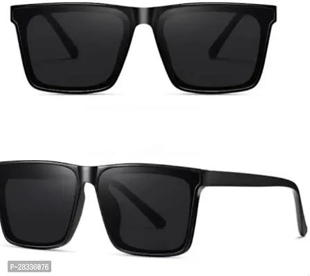 Fabulous Multicoloured Plastic Square Sunglasses For Men Pack Of 2-thumb4