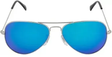 Aviator Sunglasses  (For Men  Women, Blue, Brown, Black)-thumb3