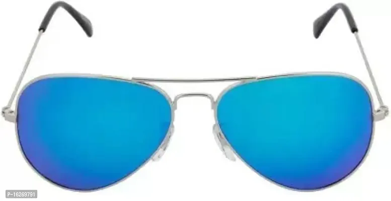 Aviator Sunglasses  (For Men  Women, Blue, Brown, Black)-thumb4