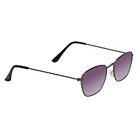 Retro Square, Round Sunglasses  (For Men  Women, Grey, Brown)-thumb1