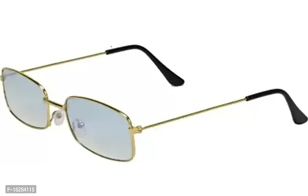 Retro Square Sunglasses  (For Men  Women, Yellow, Green)-thumb3